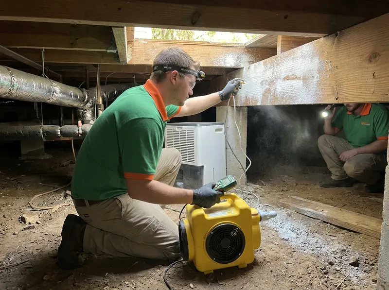 Crawl Space Moisture & Fungus Control in Jacksonville, FL
